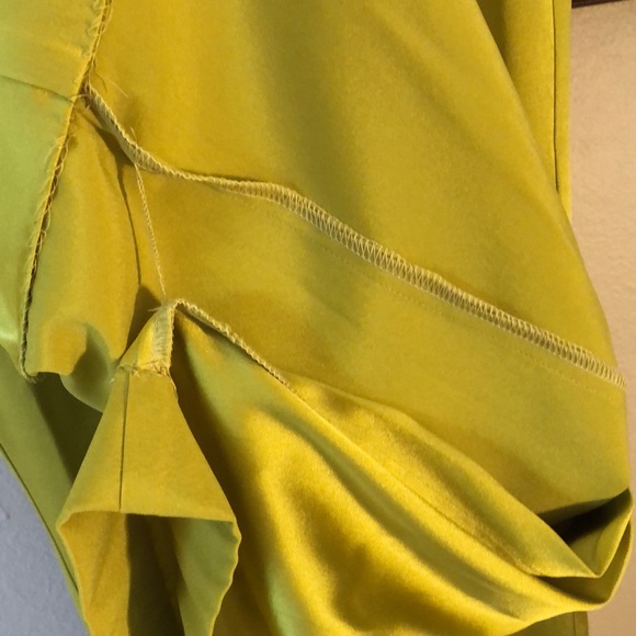 ๐ dianaira Silk Wide Leg Lined, High elastic waist reversible matte-shiny pants - Picture 9 of 10